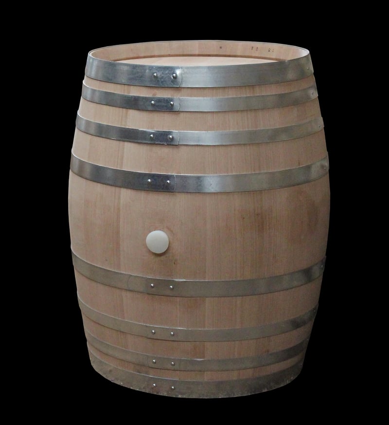 Repurposed Barrel Chair