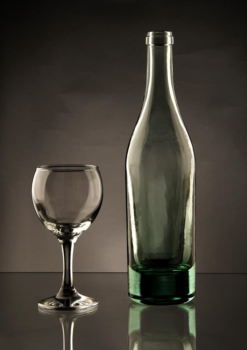 Repurposed Glass Bottles